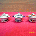 J008 ชุดจานชามและถ้วยจิ๋ว (ราคาต่อชิ้น)