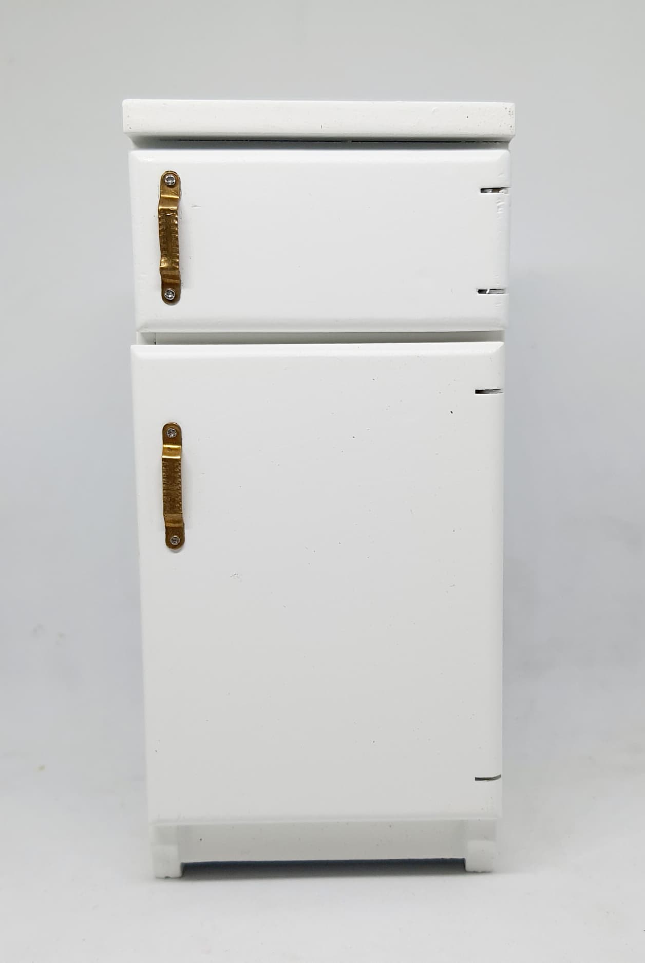 A052-ตู้เย็น2ประตูงานไม้ทำสี